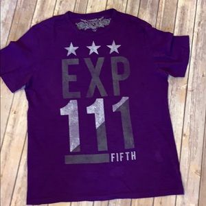 Express purple men’s tshirt